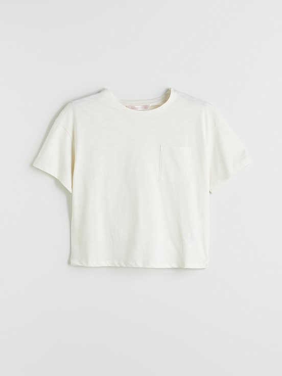 Şortlu Pijama Takımı EKRU ÇİZGİLİ