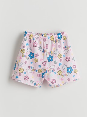 Şortlu Pijama Takımı UÇUK SUYEŞİLİ