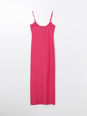 Elbise KOYU PEMBE