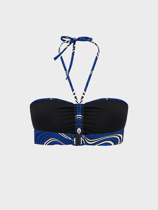 Bikini Üst MAVİ BASKILI