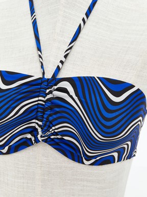 Bikini Üst MAVİ BASKILI