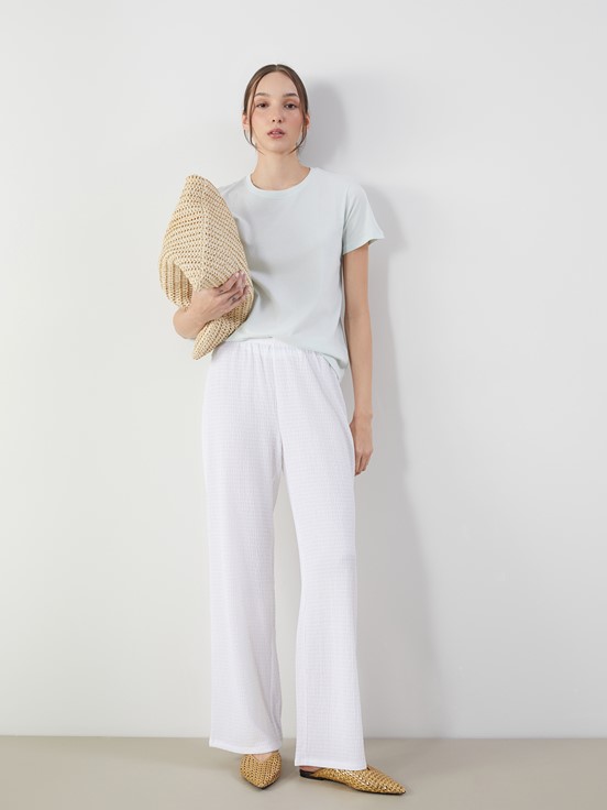 Pantolon OPTİK BEYAZ