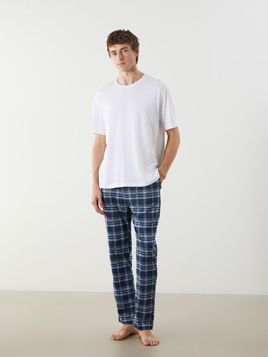 Pijama Alt LACİVERT BASKILI