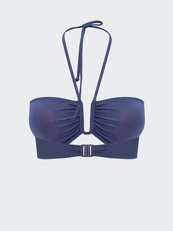 Bikini Üst MAT İNDİGO
