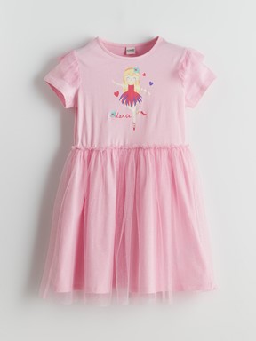 Elbise PEMBE LEYLAK