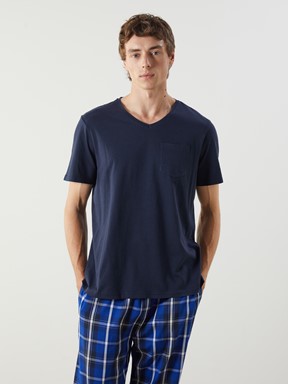 Pijama Takım LACİVERT