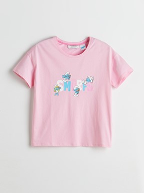 Şortlu Pijama Takımı PEMBE BASKILI
