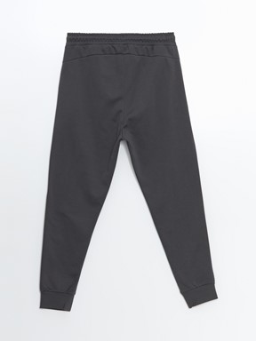 Slim Fit Erkek Jogger Eşofman Altı KOYU GRİ