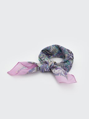 Bandana KAHVERENGİ BASKILI