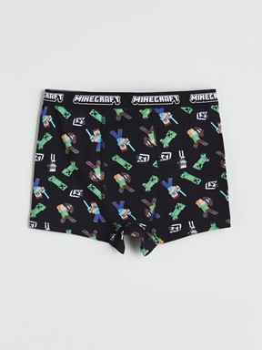 Boxer SİYAH BASKILI