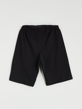 Şortlu Pijama Takımı BEYAZ BASKILI