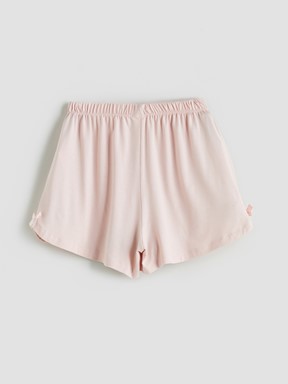 Şortlu Pijama Takımı MAT PEMBE