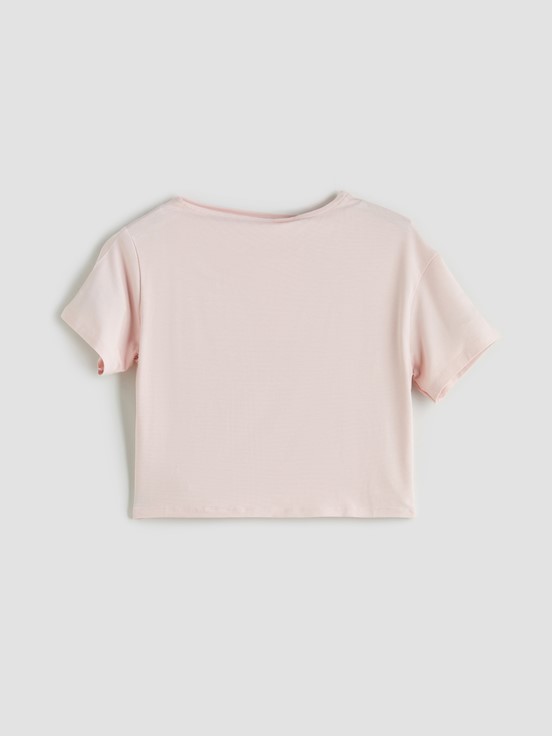 Şortlu Pijama Takımı MAT PEMBE