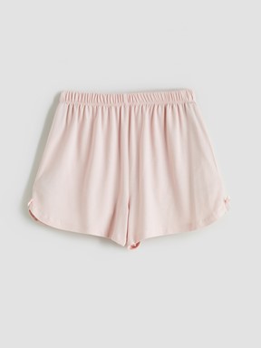 Şortlu Pijama Takımı MAT PEMBE