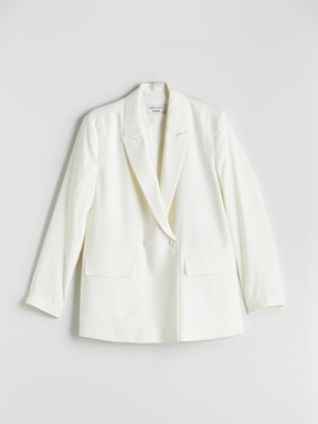 Blazer Ceket EKRU