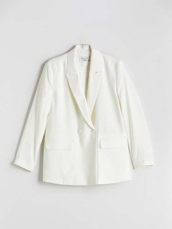 Blazer Ceket EKRU