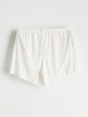 Pijama Alt EKRU BASKILI