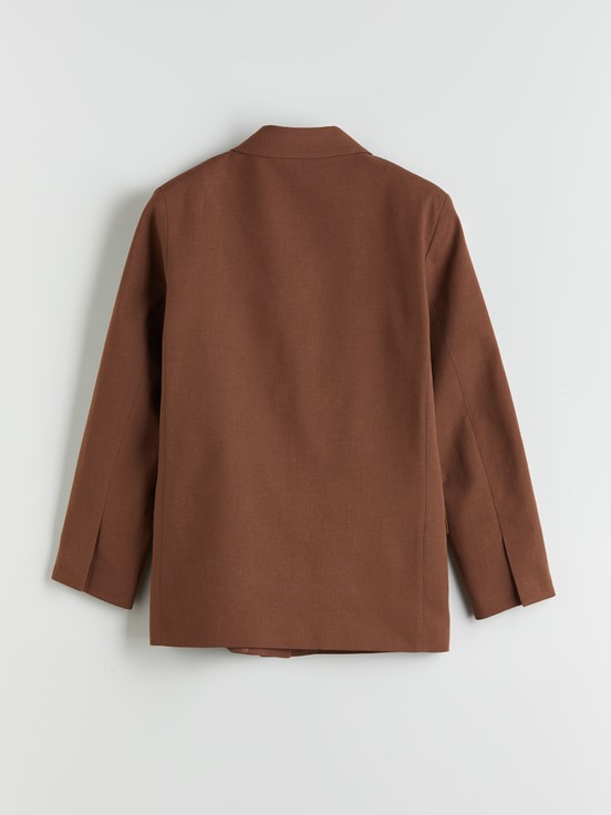 Blazer Ceket KAHVE