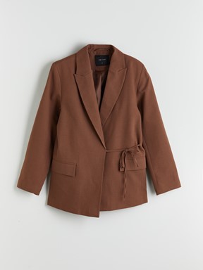 Blazer Ceket KAHVE