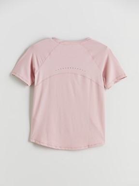 LCW ACTIVE Bisiklet Yaka Kadın Spor Tişört TOZ PEMBE
