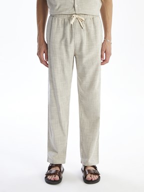 Pantolon GRİ ÇİZGİLİ
