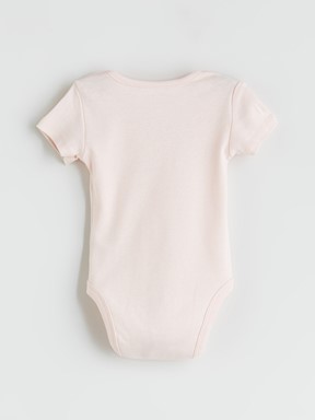 Çıtçıtlı Body EKRU BASKILI