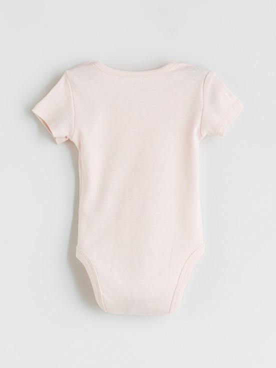 Çıtçıtlı Body EKRU BASKILI