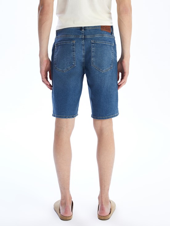 Jean Şort ORTA İNDİGO RODEO
