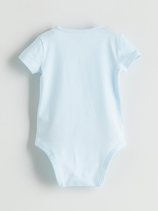 Çıtçıtlı Body EKRU BASKILI