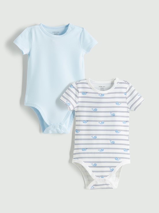 Çıtçıtlı Body EKRU BASKILI