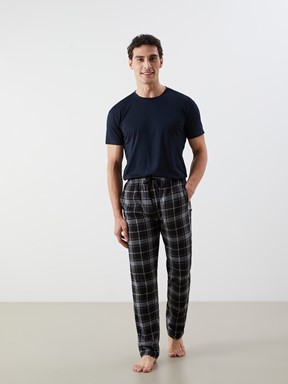 Pijama Alt LACİVERT BASKILI