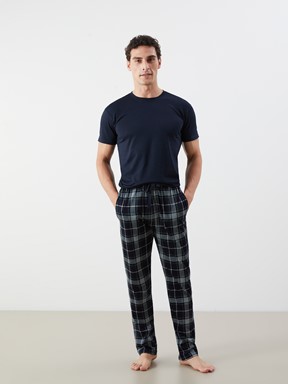 Pijama Alt LACİVERT BASKILI