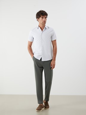 Chino Pantolon İNDİGO MELANJ