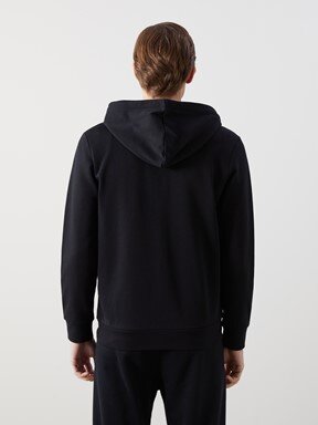 Fermuarlı Sweatshirt YENİ SİYAH