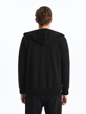 Fermuarlı Sweatshirt YENİ SİYAH