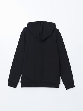 Fermuarlı Sweatshirt YENİ SİYAH