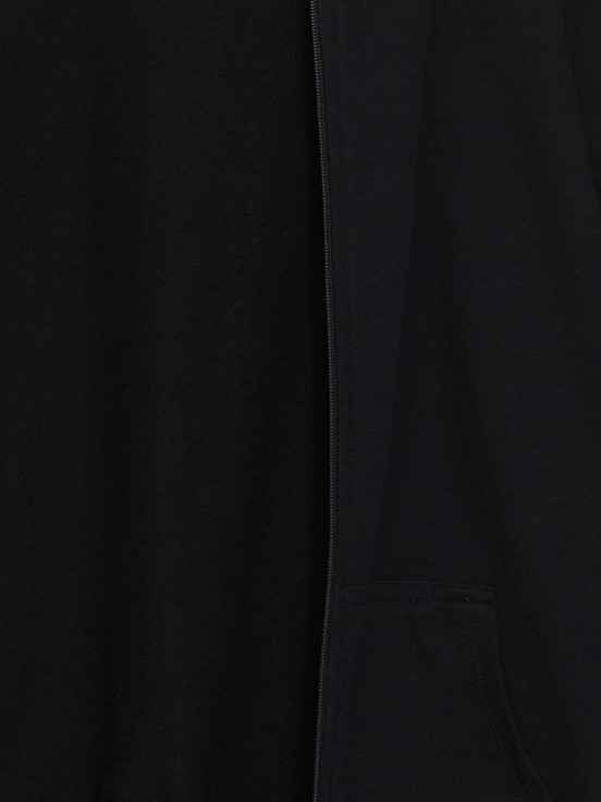 Fermuarlı Sweatshirt YENİ SİYAH