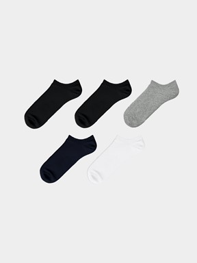 Sneaker Çorap KARIŞIK RENK İPLİĞİ BOYALI