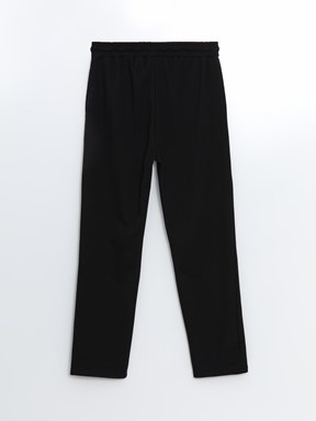 Standart Kalıp Erkek Jogger Eşofman Altı YENİ SİYAH