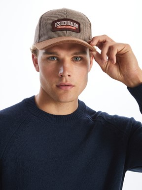 Kep Şapka KAHVERENGİ EKOSELİ