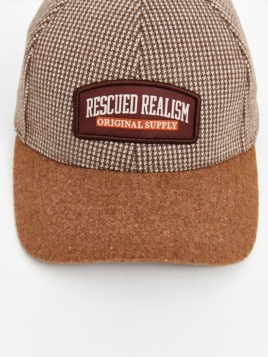 Kep Şapka KAHVERENGİ EKOSELİ