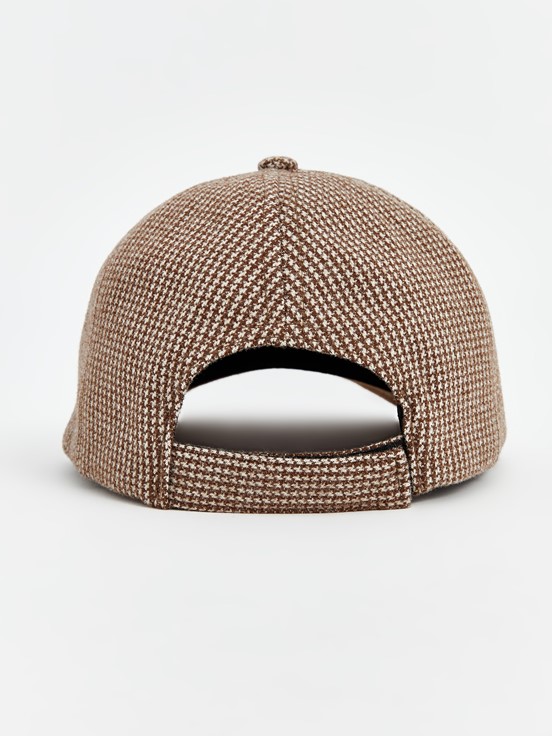 Kep Şapka KAHVERENGİ EKOSELİ