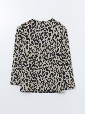 Tişört BEJ BASKILI