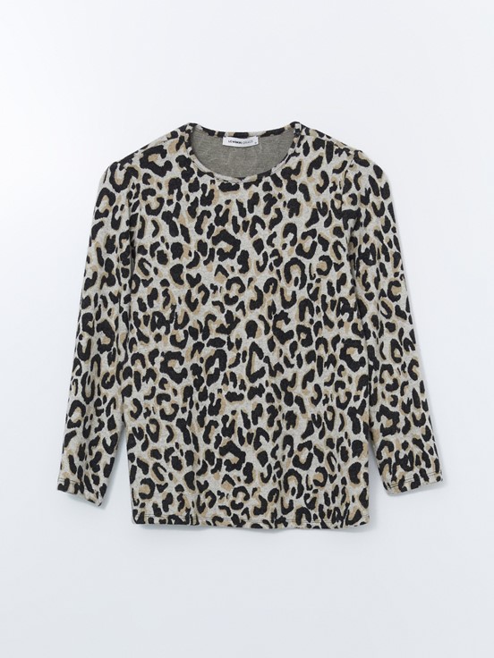 Tişört BEJ BASKILI