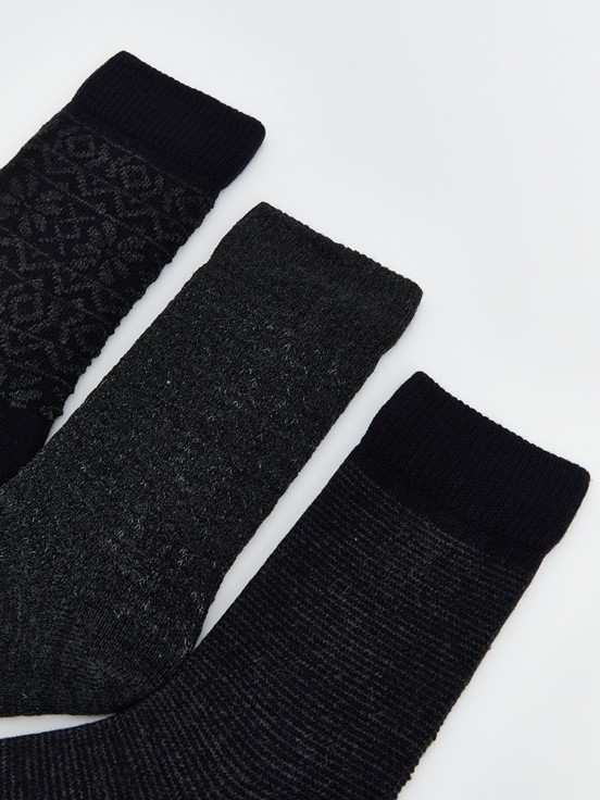 Soket Çorap KARIŞIK RENK İPLİĞİ BOYALI