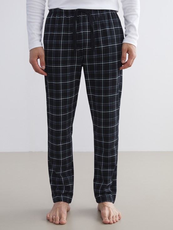 Pijama Alt SİYAH BASKILI