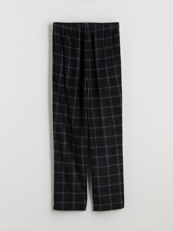 Pijama Alt SİYAH BASKILI