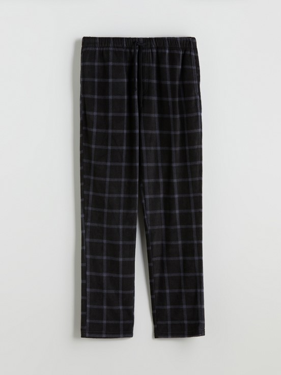 Pijama Alt SİYAH BASKILI