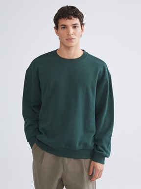 Sweatshirt KOYU YEŞİL