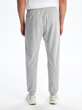 Slim Fit Erkek Jogger Eşofman Altı AÇIK GRİ MELANJ